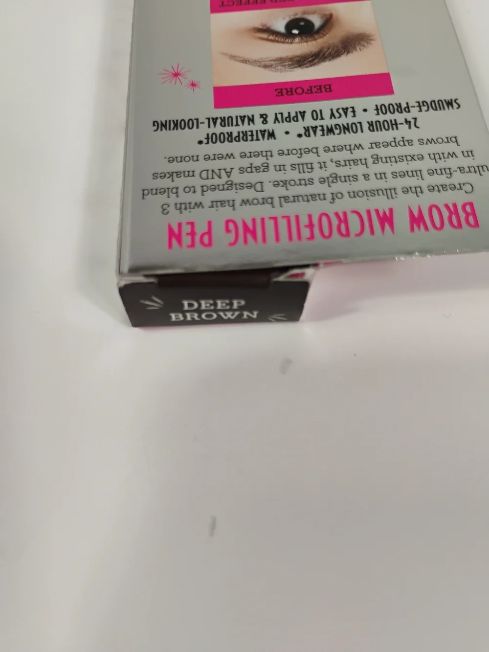 Benefit Brow Microfilling Pen - Hot Pink Packaging